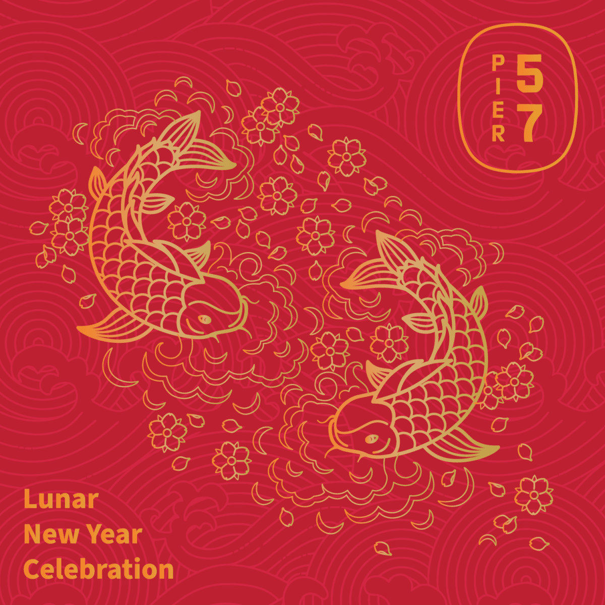 Pier 57 lunar new year graphic